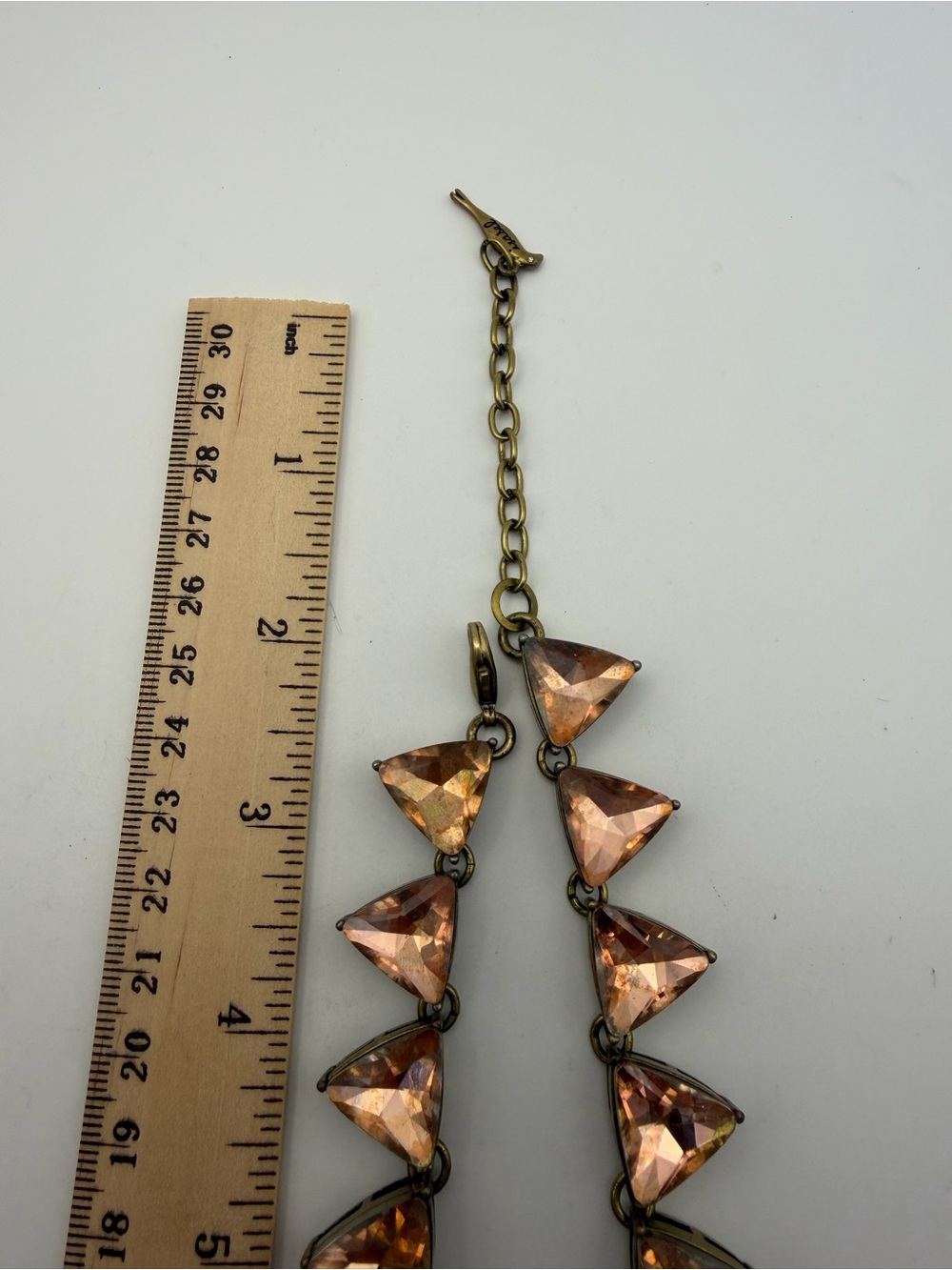 2/10 Chloe and Isabel Statement Necklace Coral and Champagne Summer Sedona - Picture 8 of 8